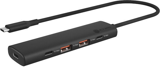Icy Box USB Hub 4 Ports USB 3.2 with USB-A Connection