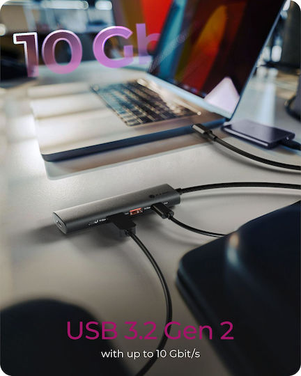 Icy Box USB Hub 4 Ports USB 3.2 with USB-A Connection