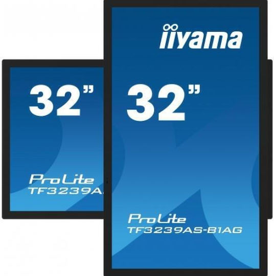 Iiyama TF3239AS B1AG Public Display LED IPS Full HD 31.5 Inch Touch Screen