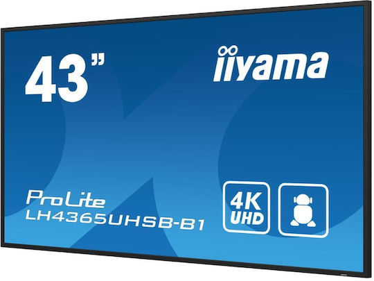 Iiyama Prolite Public Display LED IPS 4K UHD 43"