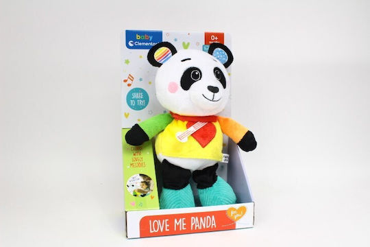 Clementoni Ζωάκι Love Me Panda από Ύφασμα με Μουσική