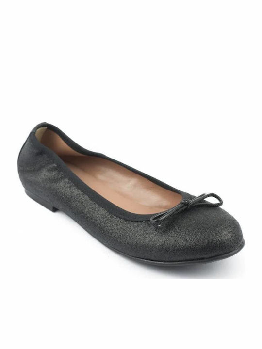 Primi Passi Ballarinas 31033 Glitter Leather Black
