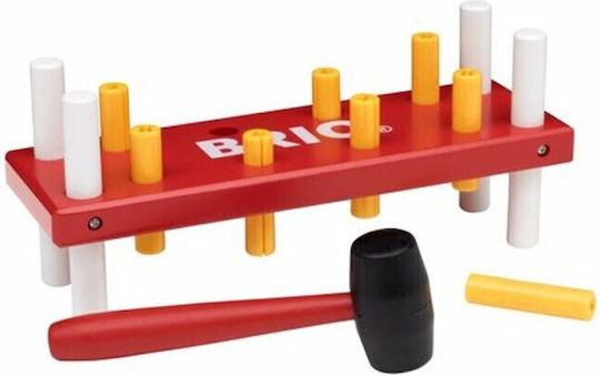Brio Toys Παιχνίδι με Σφυράκι Pounding Bench για 12+ Μηνών