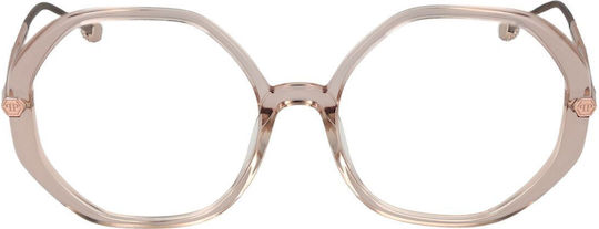 Philipp Plein Weiblich Brillenrahmen Rosa VPP053S 09AH