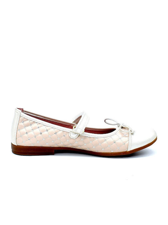 Bibelot Pantofi și Balerini De Piele Pentru Copii Model 3a Perlat