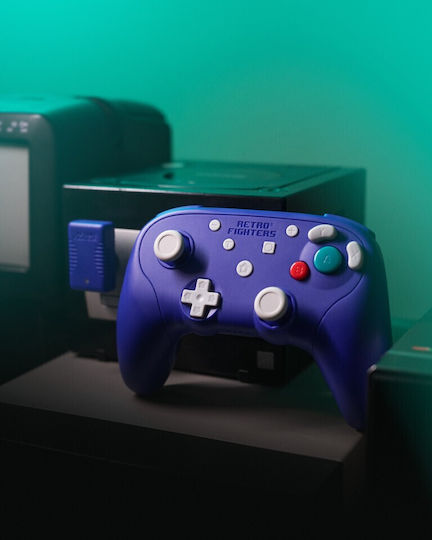 Retro-Fighters BattlerGC Kabellos Gamepad für PC / Schalter Lila