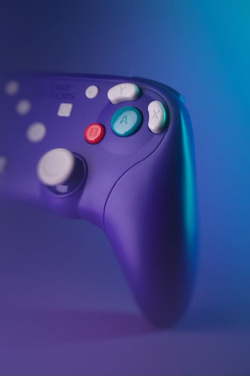Retro-Fighters BattlerGC Kabellos Gamepad für PC / Schalter Lila