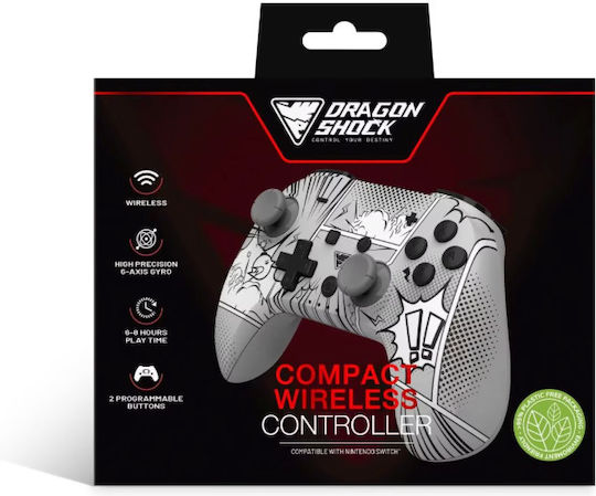 Dragonshock Kabellos Gamepad für Schalter Mehrfarbig