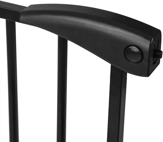 Nukido Nukido Ușă de siguranță cu șuruburi din Metal în Culoare Negru 115εκ. 1buc
