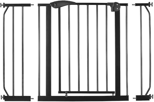 Nukido Nukido Ușă de siguranță cu șuruburi din Metal în Culoare Negru 115εκ. 1buc