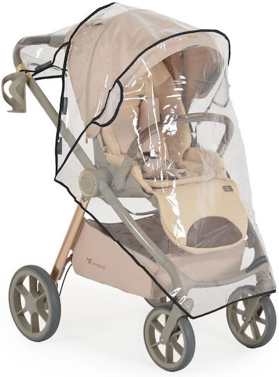 Cangaroo Unique Adjustable 3 in 1 Baby Stroller Suitable for Newborn Macadamia Beige