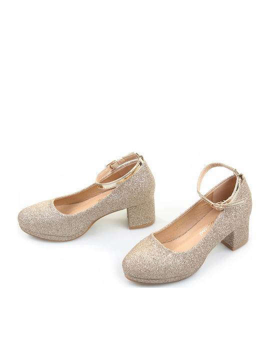 Γοβάκι Παιδικό Fshoes 139/168.16 Fshoes Χρυσο