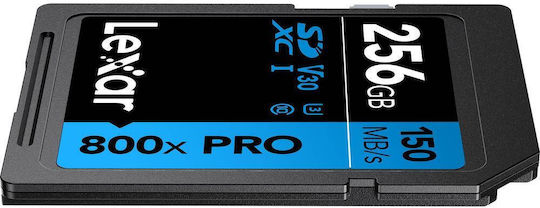 Lexar Professional 800x SDXC 256GB V30 UHS-I with Adapter