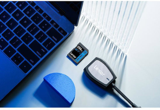 Lexar Professional 800x SDXC 256GB V30 UHS-I with Adapter