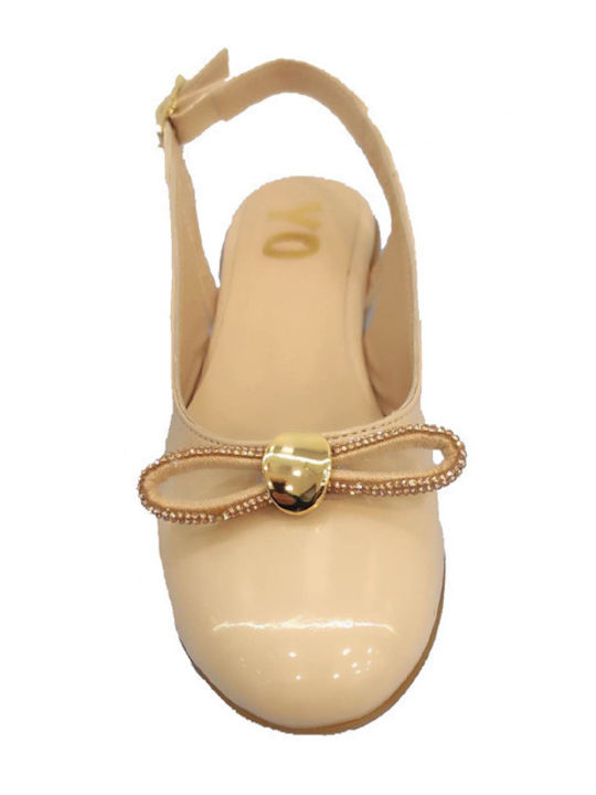 Kids Anatomic Patent Leather Ballerinas Pink
