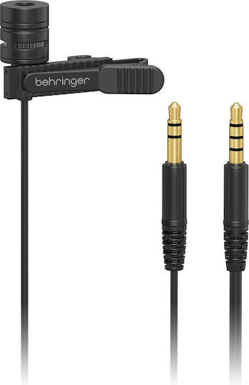 Behringer BC LAV Go Πυκνωτικό Μικρόφωνο 3.5mm Πέτου, Clip On για Φωνητικά