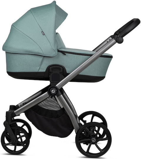 Tutis MIO3+ Бебешка количка 2 в 1 243 Turquoise 10.8кг