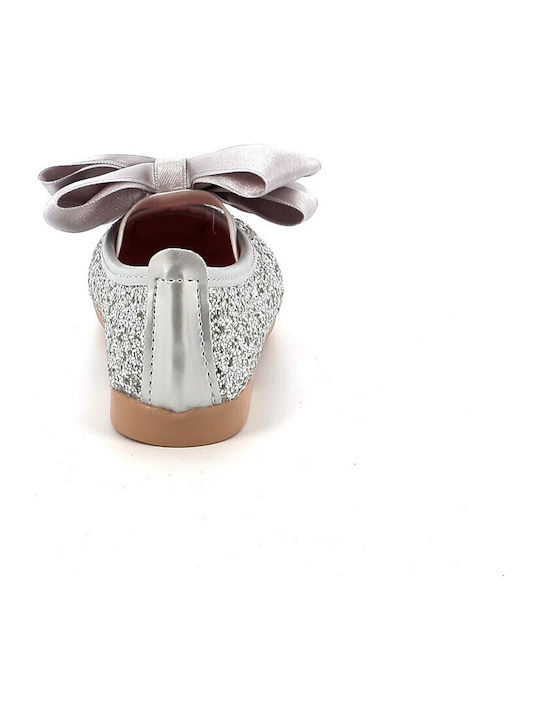 Kinder Pumps & Ballerinas Minican Farbe Silber Yonca-22y