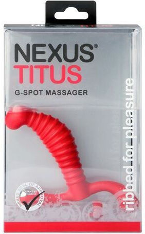 Nexus Titus Anal Plug Purple 10.5cm
