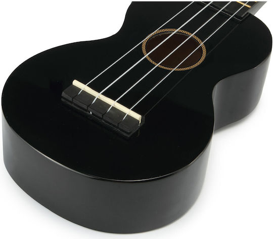 Mahalo Rainbow Series Soprano Γιουκαλίλι Black