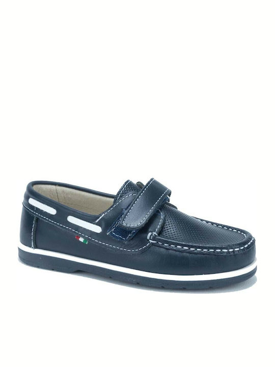 Scarpy Kinder-Mokassins Marineblau