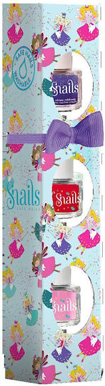 Мини комплект с 3 броя лакове за нокти Snails Fairyland