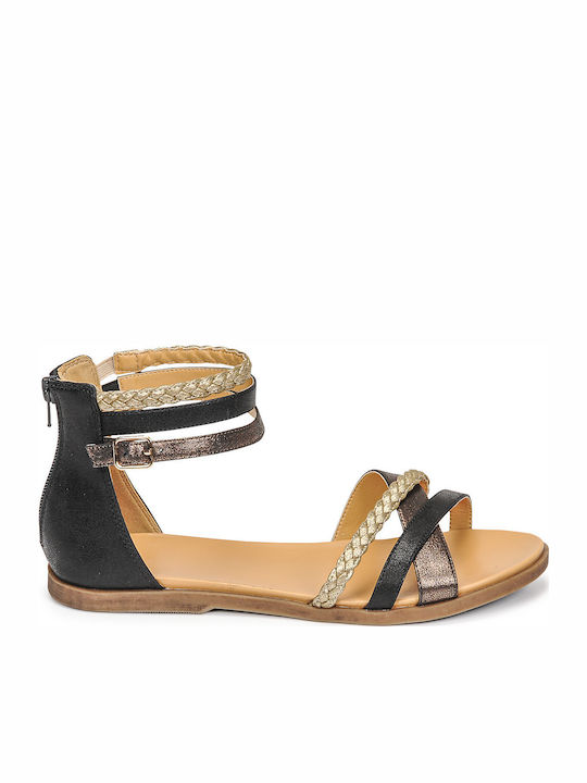 Bullboxer Sandale Copii Negre