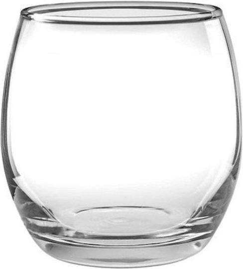 Cristar Set of Glasses Whiskey made of Glass 343ml 6pcs