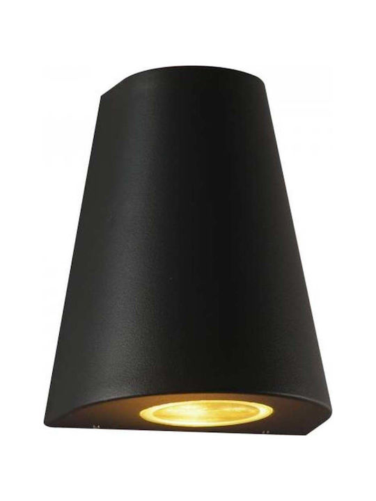123led Los Angeles Επιτοίχιο Εξωτερικό Σποτ GU10 IP54 Διπλής Δέσμης