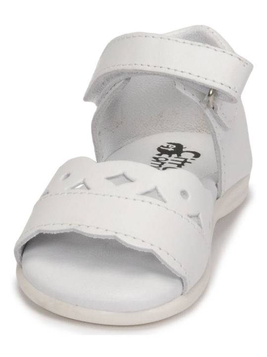 Citrouille et Compagnie Kinder Sandalen Weiß