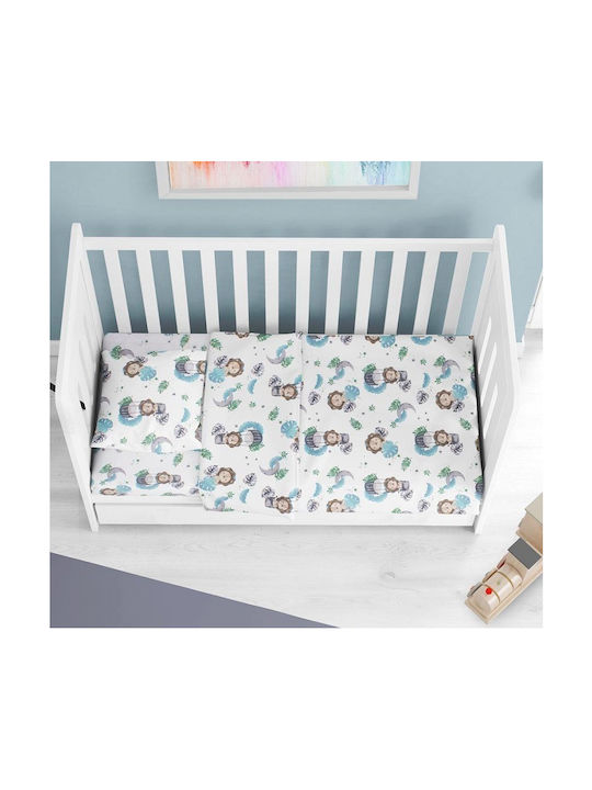 Dimcol Baby Bettbezug Bebe Green 120x160cm.
