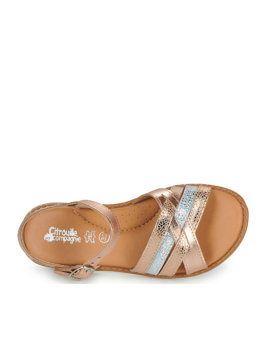 Citrouille et Compagnie Kinder Sandalen Kansak Rosa