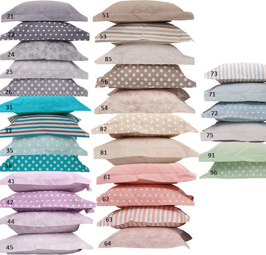 Anna Riska Βρεφική Παπλωματοθήκη Mix & Match 26 Γκρι 120x165εκ.