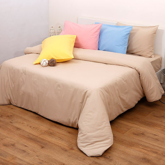 Viopros Set Baby Duvet Cover with Pillowcase Light Blue 120x160cm