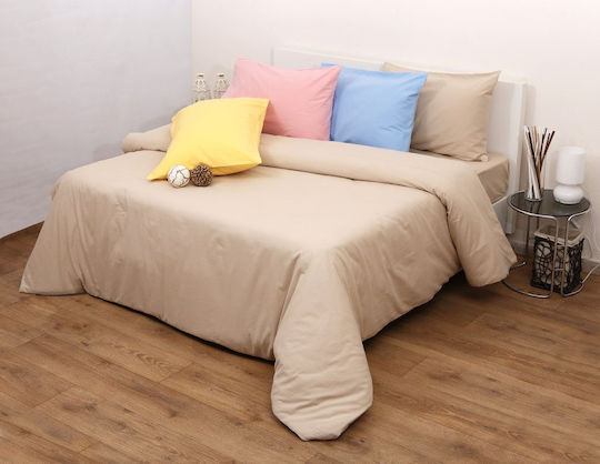Viopros Set Baby Duvet Cover with Pillowcase Light Blue 120x160cm