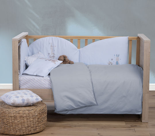 Nef-Nef Homeware Бебешка Долна Калъфка Basic Бежов 110x150см.