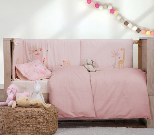 Nef-Nef Homeware Baby Bettbezug Basic Hellblau 110x150cm.