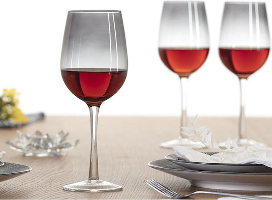 Sauvage Set Pahare De Vin Pahar Cu Picior Din Sticlă 380ml 6 Bucăți