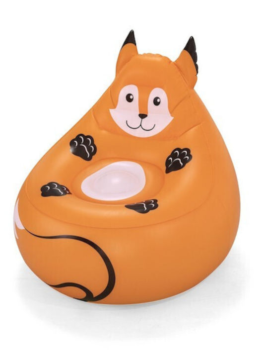 Kids Beanbag Fox Orange
