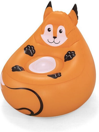 Παιδικό Πουφ Cozy Critters 72x72x64εκ. Αλεπού Πορτοκαλί Παιδικό Πουφ Cozy Critters 72x72x64εκ. Αλεπού Πορτοκαλί