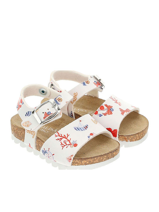 Monnalisa Kinder Sandalen Weiß