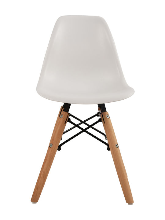 Chair Twist Kid White 28x30.5x59cm