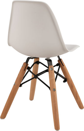 Παιδική Καρέκλα Twist Kid Λευκή 28x30.5x59εκ.