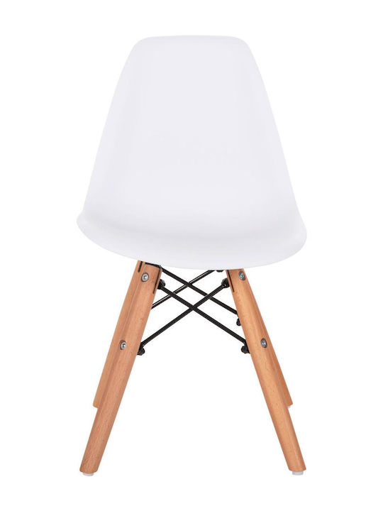 Chair Twist Kid White 28x30.5x59cm