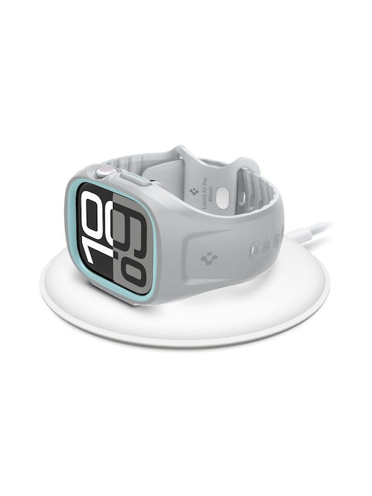 Spigen Liquid Air Pro Θήκη Σιλικόνης σε Γκρι χρώμα για Apple Watch 10 46 mm