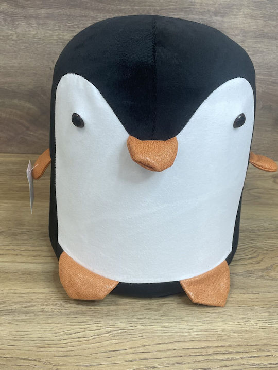 Παιδικό Σκαμπό Penguin Μαύρο 28x34εκ.