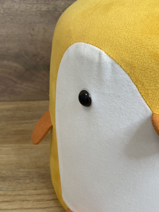 Stool Penguin Yellow 28x34cm