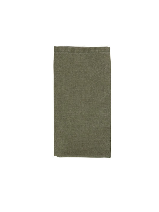 Laura Ashley Clematis Πετσέτα Κουζίνας σε Πράσινο Χρώμα 45x45cm