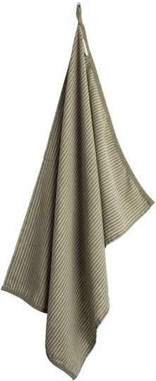 Laura Ashley Wild Clematis Towel from 100% Cotton in Green Color 70x50cm Laura Ashley Wild Clematis Towel from 100% Cotton in Green Color 70x50cm