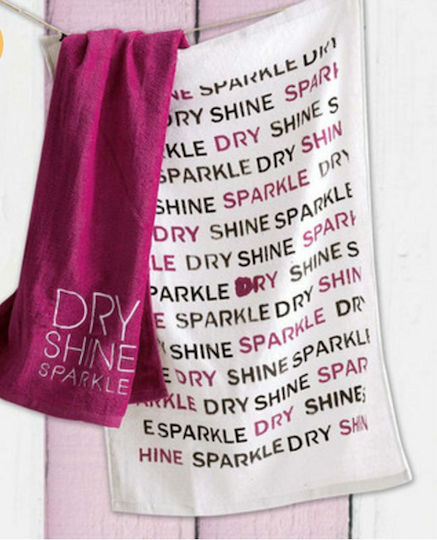 Rythmos Sparkle Prosop De Ceai Din 100% Bumbac 50x70cm 2 Bucăți